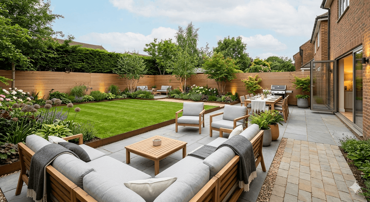 Family Luxury Garden garden concept
